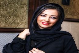 گربه بازی چندش آور نفیسه روشن در پارک+عکس