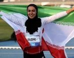 دختر ایرانی قهرمان رقابت ماده ۱۰۰ متر شد | فرزانه فصیحی کیست ؟