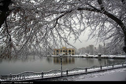 برف زیبا تبریز را سفید پوش کرد + تصاویر