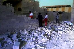 اولین تصویر از کانون زلزله در هرمزگان
