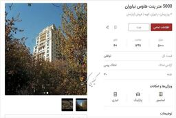 پنت هاوس 50 میلیون دلاری در تهران!‌+عکس
