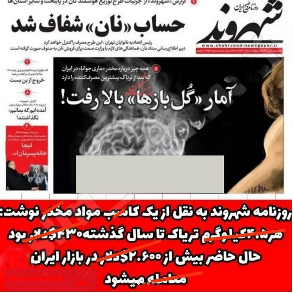 افزایش 6 برابری قیمت تریاک | معتادان به  دنبال ترک مواد مخدر