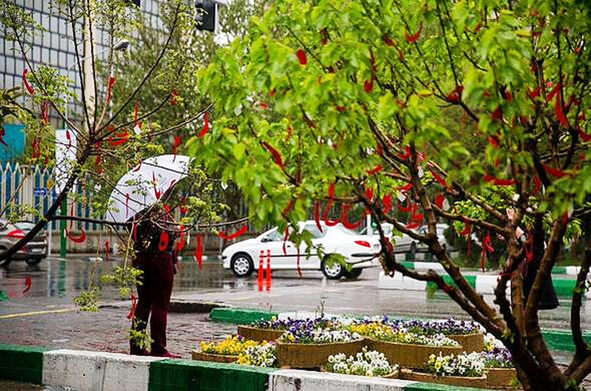 آب و هوای تهران در روز سیزده به در