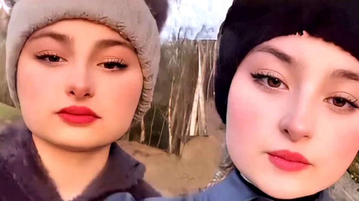 لباس زرقی برقی سارا و نیکا در ساحل | تیپ زنانه سارا و نیکا در 18 سالگی ضایع بازی در آورد! + عکس