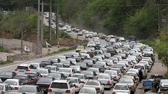 خبر بد برای مسافران شمال  | ترافیک سنگین در آزادراه تهران - شمال