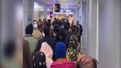  وضعیت وحشتناک ورود مسافران به ایران در فرودگاه امام+فیلم 