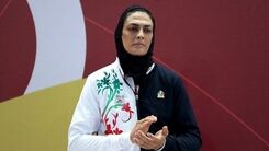  شهربانو منصوریان در محل حادثه متروپل +عکس