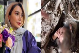 مراسم ازدواج تنها بازمانده حادثه متروپل با ناجی اش  | داستان زندگی دختری که زیر آوار ماند + عکس