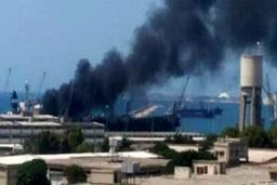 انفجار در نزدیکی فرودگاه / فیلم لحظه انفجار