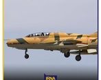 سقوط یک فروند جنگنده در شرق اصفهان