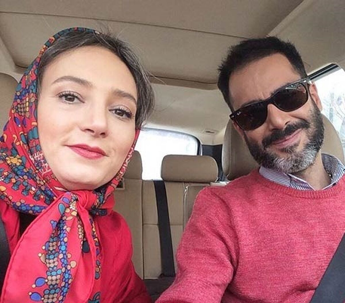 عکسی عجیب از سحر ولدبیگی و شوهرش بعد از کرونا