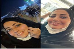  نفیسه روشن به سفر کربلا رفته است!؟ +عکس