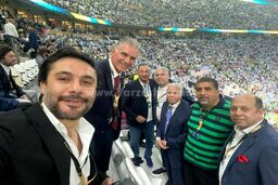 کی‌روش تماشاگر فینال جام جهانی +عکس