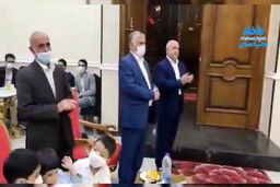 مراسم عروسی عجیب در ایران که امروز در شبکه‌های اجتماعی دست به دست می‌شود +فیلم