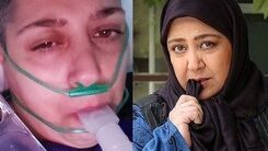 عکس عجیب از حال وخیم شهره لرستانی 