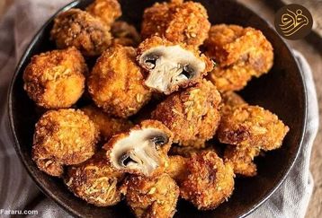 قارچ رو به سبک رستورانی سوخاری کن | قارچ سوخاری فست‌فودی خوشمزه برای همه سلیقه ها