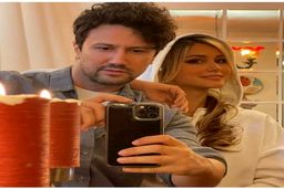 مهاجرت حسابی به همسر شاهرخ استخری ساخت | خوشگذرونی و گردش زن شاهرخ استخری  با رفیق جدیدش در غربت به دور از چشم شوهرش! +عکس جنجالی