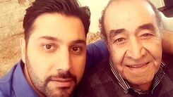 مادر جوان احسان خواجه امیری همه را شوکه کرد/تفاوت پدر و مادر احسان خواجه امیری را ببینید +عکس تولد 90 سالگی