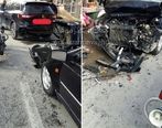 اولین تصاویر از تصادف وحشتناک پژو پارس با رنو کولئوس!