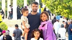 عکس جنجالی حسین ماهینی با همسرش در شیراز