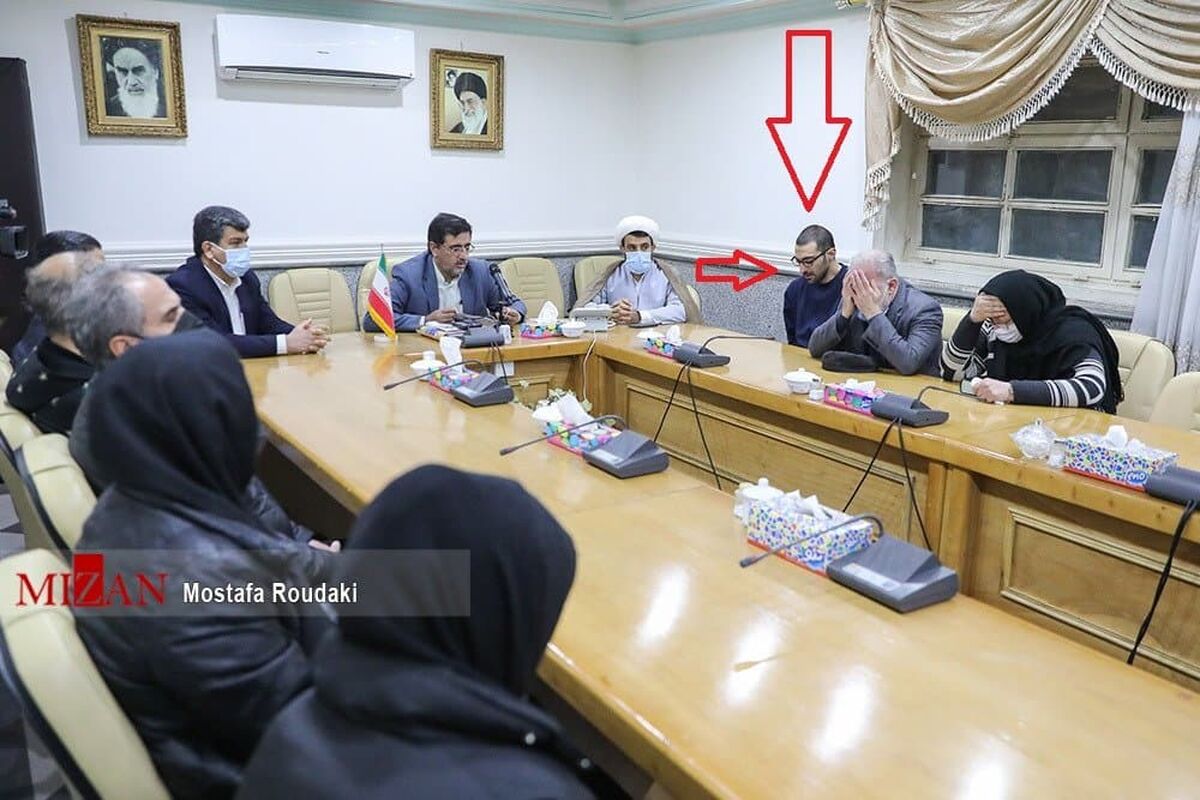 آخرین تصویر از آرمان عبدالعالی لحظاتی پیش از اجرای حکم قصاص