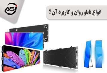 انواع تابلو روان و کاربرد آن