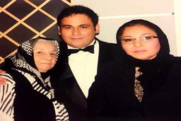 بیقراری زهرا داوودنژاد در مراسم ختم برادرش | گریه های تلخ خانم بازیگر + عکس