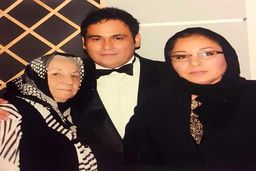 بیقراری زهرا داوودنژاد در مراسم ختم برادرش | گریه های تلخ خانم بازیگر + عکس