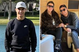 جت فوق لاکچری رونالدو و همسرش/عکس