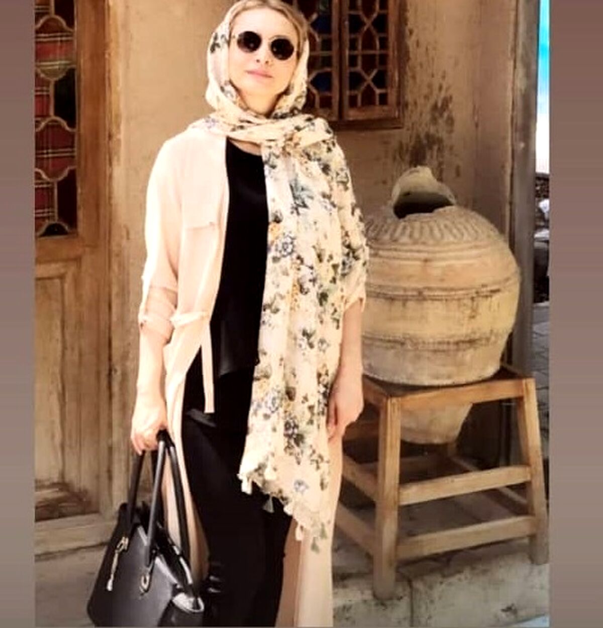 ژست پولداری مریم کاویانی با لباس های میلیونی در آخرین روز جشنواره فجر+عکس