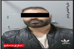 سرقت مسلحانه مخوف پژو 206 در مشهد  | سارق خطرناک با وینچستر جلوی پارکینگ به مردم شلیک کرد + عکس