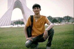 تصویر جالب از بازیگری که نقش بیرانوند را بازی می‌کند