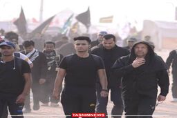حضور «قالیباف» در راهپیمایی اربعین +عکس