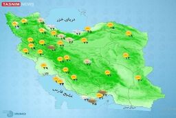 پیش بینی وضعیت آب و هوا در کشور| رگبار و رعد و برق در این مناطق