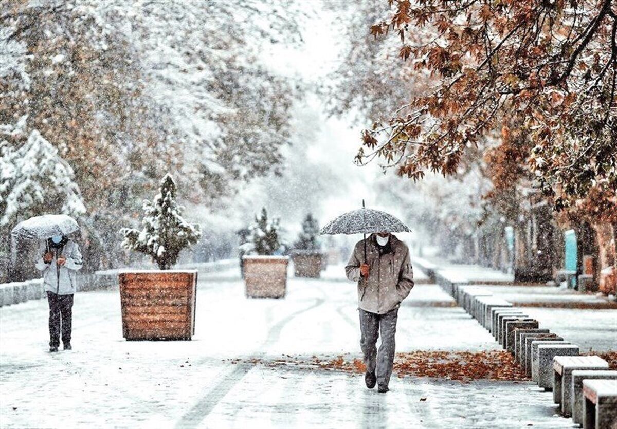 برف و سرمای سخت در راه است | برف در این روز به تهران می‌رسد