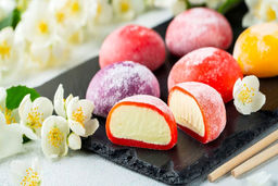 ساده ترین طرز تهیه موچی در خانه به سبک ژاپنی ها | با 3 قلم مواد موچی درست کنید !