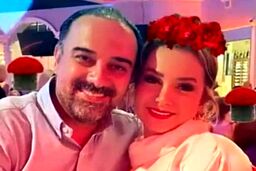عکس جذاب برزو ارجمند و خواهرش در حال راندند هواپیمای شخصی و لاکچری!