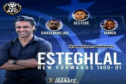 خط حمله احتمالی امسال استقلال +عکس