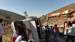 مقصر اصلی واژگونی اتوبوس خبرنگاران مشخص شد!+جزئیات بیشتر 