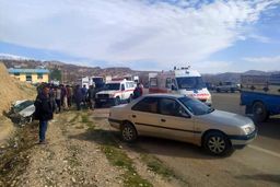 پراید مچاله شد/جا دادن ۱۲ افغانستانی در یک پراید! 