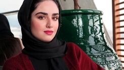 عکس غم انگیز از هانیه غلامی در قبرستان |‌ گریه های هانیه غلامی دل همه را خون کرد + عکس