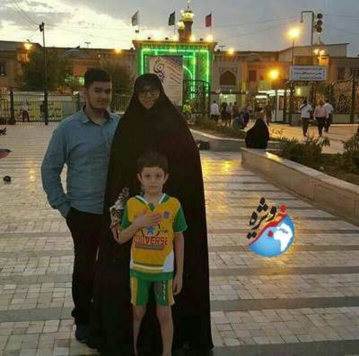الهام چرخنده به ایران برگشت +عکس