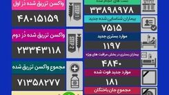 آخرین آمار کرونا/چند نفر فوت کردند؟
