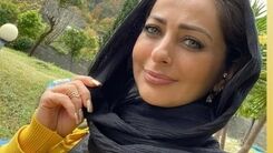گردش مجردی نفیسه روشن با تیپ بد جور در جنگل+عکس