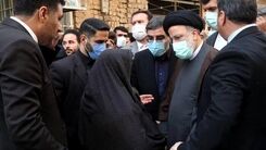 تصویری جالب از حضور رئیسی در قم که پربازدید شد
