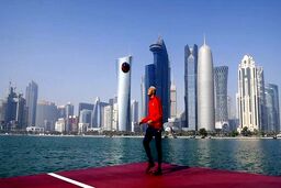 حضور مادر امباپه در قطر جنجالی شد +عکس