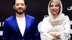 چهره همسر بهرام رادان در دوران بارداری حسابی همه را شوکه کرد | لباس گرانقیمت زن همسر رادان در مهمانی +عکس