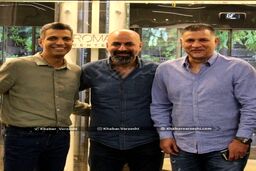 فردوسی‌پور در رستوران شیک علی دایی +عکس