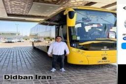 اتوبوس قلابی النصر با شیشه شکسته راهی استادیوم شد!