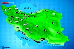 برف و باران در تهران و چندین استان